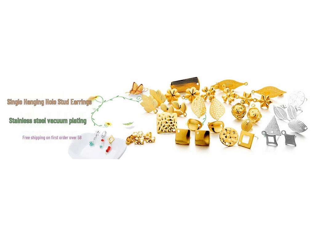 DIY Jewelry Accessories Set: Stainless Steel Lobster Clasps, Bag Buckles, Single Loop Beads, 6-Grid & 8-Grid Boxed & Bagged.