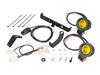 KITACO LED Shuttle Beam Kit for Cross Cub 110 Lower Headlight Stay Mount (JA60) (Lime Yellow), 2-Light, Type, 800-1456030