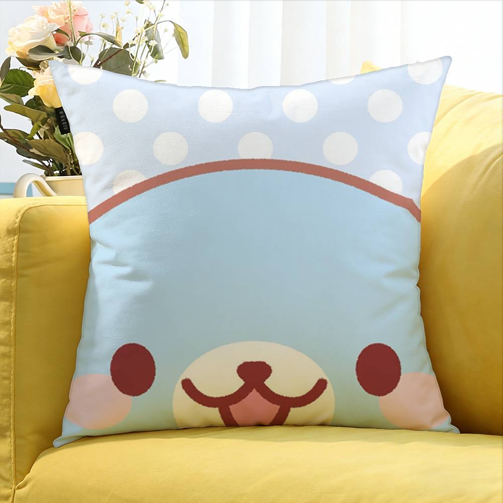 Cute M-Mamegoma Seal Various Sizes Square Pillow Case For Car Home Bedchamber Decor