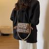 Autumn and Winter New Women's Bags Fashionable Versatile Chain Small Square Bag Single Shoulder Oblique Span Women's Bag