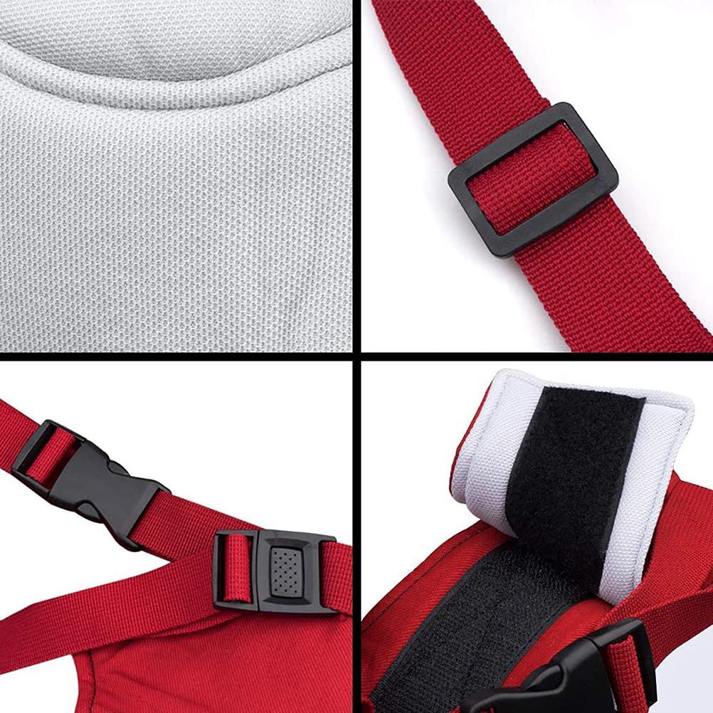 Babystolsele med justerbara remmar och säkerhetsspänne för små barn som lär sig gå