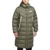 Nike Casual Mid-Length Hooded Down Jacket Men Outerwear Green CU0281-380