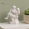 Princess And Man Sculpture 3D Printed Couple Sculpture, Kneeling Carry Figurine, Romantic Art Resin Desk Decor, Birthday Gift for Men Unique