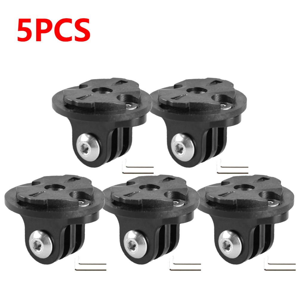 1-5PCS Bike Camera Mount Holder For Garmin Gopro Bicycle Computer Convex/Concave Holder Bike Computer Holder Adapter