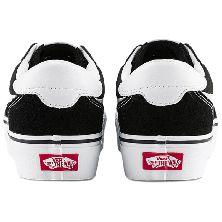 Vans Brooklyn Ls Comfortable Versatile Low-Top Skate Shoes Women sneaker Black VN000DC4BA2