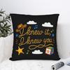 I Knew It I Knew You Movie Throw Pillow Cover Polyester Cushions for Sofa TS Cartoon Creative Cushion Covers