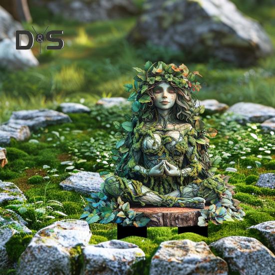 Акриловий садовий кілок Квітковий горщик Прикраса Кільця Фея Аксесуари для саду Кашпо Вставка для кімнатних рослин у горщиках