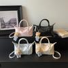 Boston High School Schultasche für Mädchen, Handtasche für den täglichen Weg zur Arbeit, Umhängetasche, Kissen-Tasche