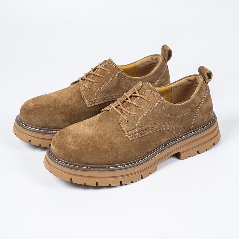 Fashion High luxury men's thick soled shoes Retro elegant style Office and leisure party Outdoor trendy youth shoes Versatile for daily