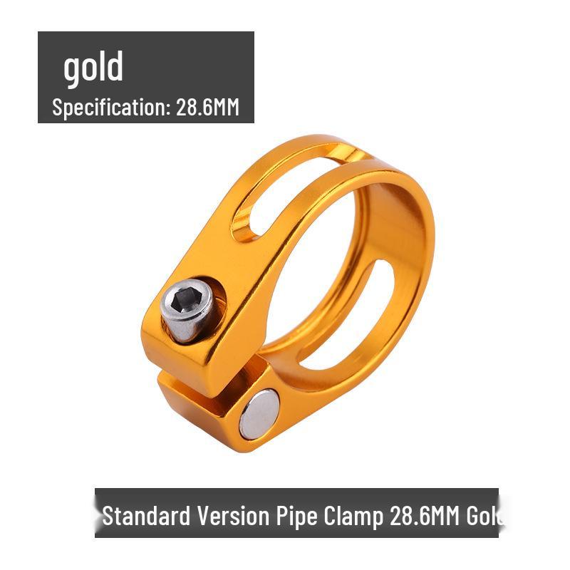 

Aluminum Alloy Seatpost Clamp: 31.8mm Screw & 34.9mm Mountain Bike Tube Clip