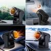24V 200W Electric Car Air Heater Reusable Portable Auto Heating Cooling Fan 360°