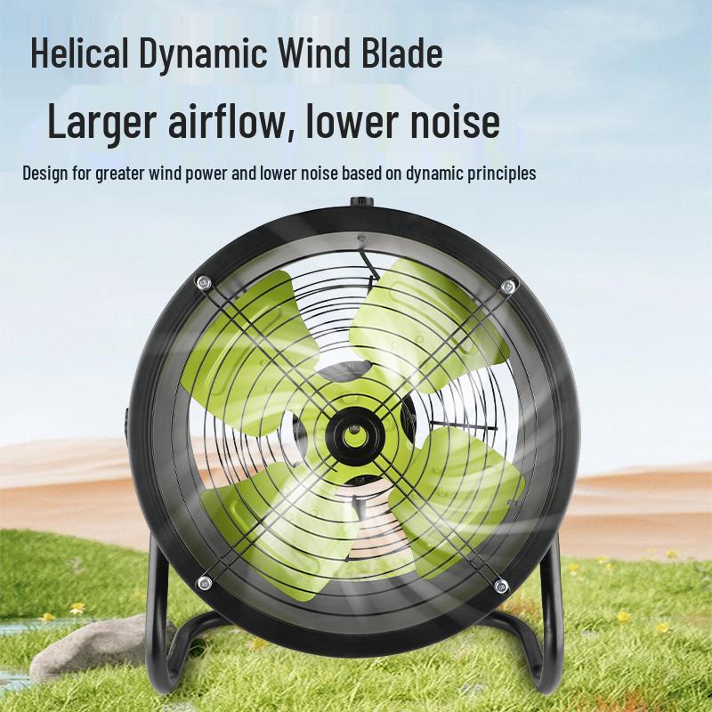 Low Noise Frequency Conversion Axial Fan 220V/380V Industrial Exhaust Ventilation