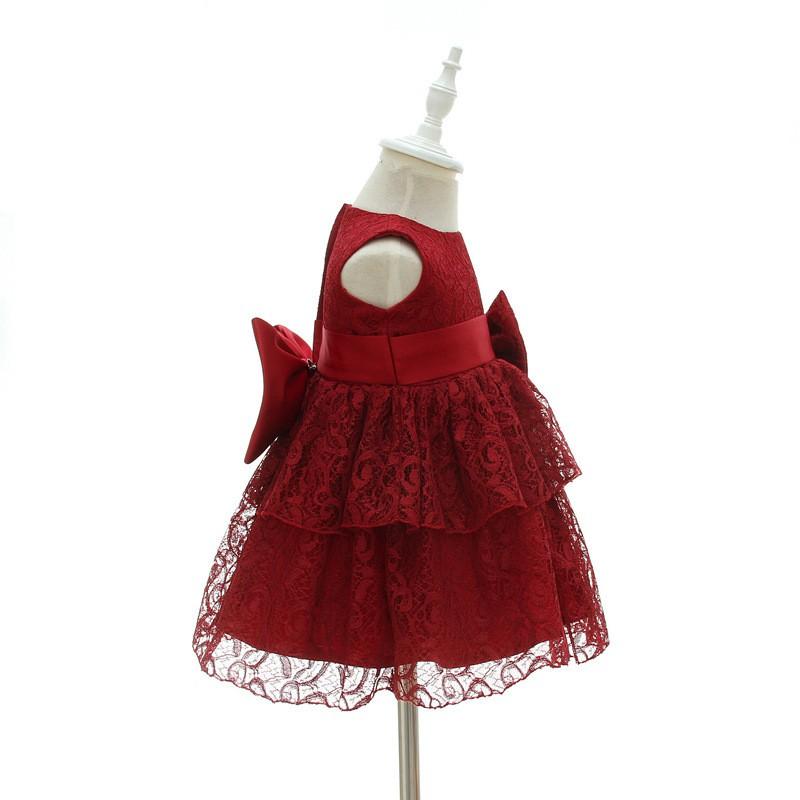 Baby Girls Princess Dress Cute Flower Girl Birthday Party Gown Toddler Formal Occasion