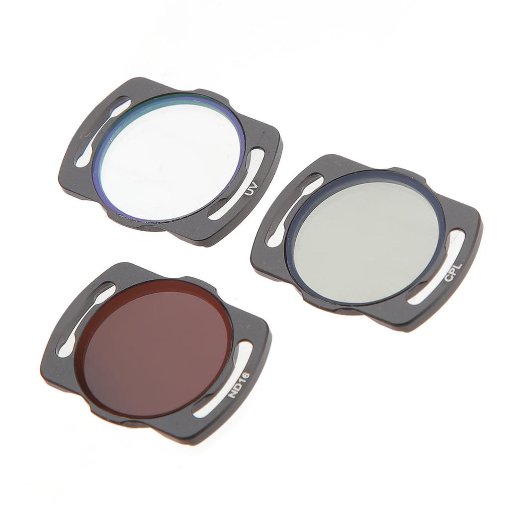3Pack Drone UV CPL ND16 Filter Kit Aluminium Legierung Rahmen ACG Optische Glas Drone Filter Objektiv für