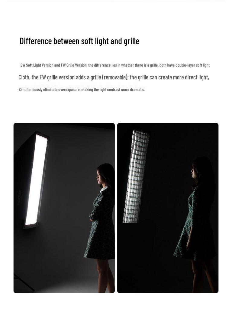 Ambitful Softbox with Bowens Mount and Honeycomb Grid for Studio Flash