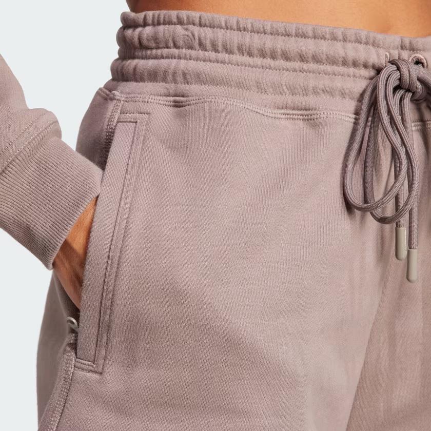 Adidas X Stella McCartney Truecasuals Terry Short Women Bottoms Brown IS1219