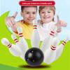 Smiley Face Design Bowling Set for Indoor/Outdoor Team Building – Fun for Kids and Adults