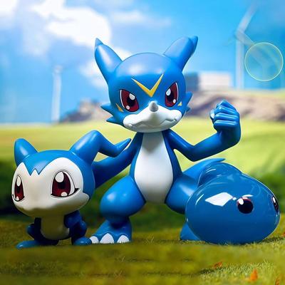 2-6cm Anime Digimon Adventure Figure V-mon Figure Gomamon Action Figures Pvc Statue Desktop Ornament Collectible Model Toys Gift