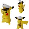 Takara Tomy Pokemon Moncolle Pokedelze Captain Pikachu Hyper Ball Collectible Figure