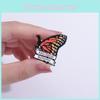 Creative Cartoon Insect Butterfly Brooch Fashionable Metal Pin For Unique Style