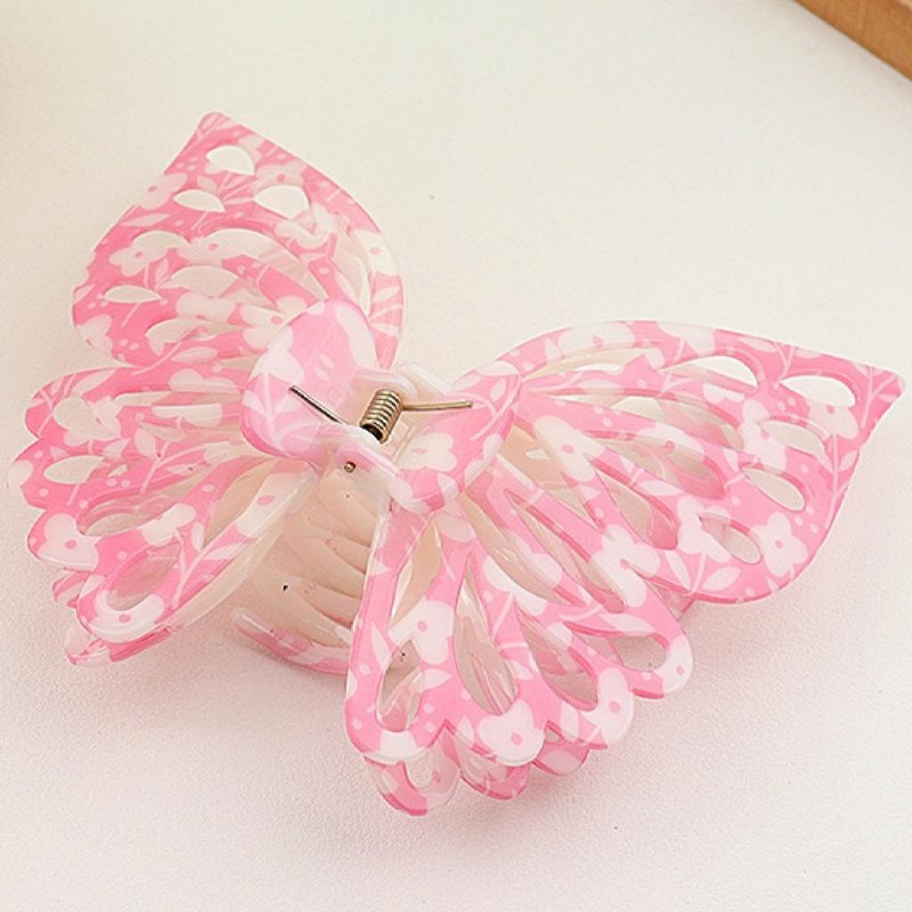 1PC Super Fairy, Double Layer, Butterfly, Hair Clip, Back of Head, Updo, Hair, Clip, Large, Shark Clip, Hair Clip, Hair Grip
