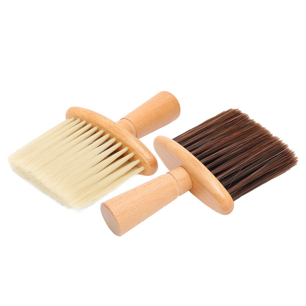 Barber Hair Beard Cutting Brush Professional Face Cleaning Hairbrush Neck Duster Brush