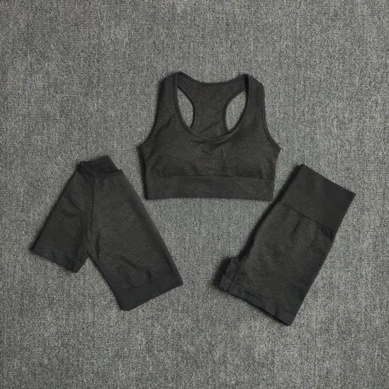 Seamless Women's Yoga Set: 2/3/5PCS Workout Sportswear