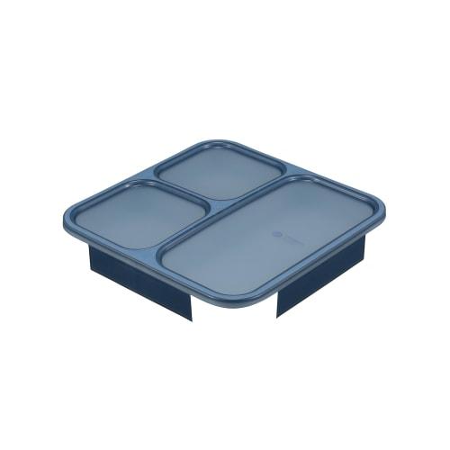 CB JAPAN Replacement Lid for Foodman 800ml Slim Bento Box, Ash Navy, Antibacterial