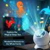 Led Ocean Projector Light, 360 Degree  Rotating Dynamic Night Light, Usb Powered Ambient Lamp, Decorative Lighting For Game,Living Room