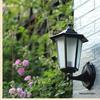 Sechseckige Retro-Außenwandleuchte, Wasserdichte LED, Antike Bronze-/Schwarze Oberfläche für Balkon-Dekoration