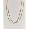 Mattib European and American Neutral Minimalist Style Necklace Niche Personality Simple Design Fashionable Commuter Clavicle Chain for Women 1519
