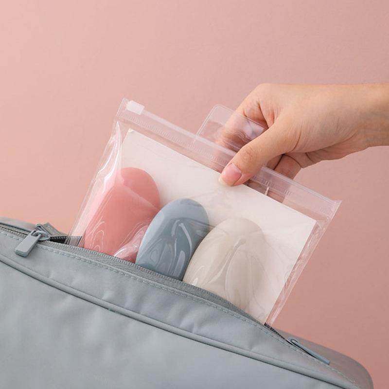 3Pcs/Set Refillable Bottle 60ml Soft Lotion Container Squeeze Tube Empty Bottle Portable Travel Shampoo Bottle Makeup Tools