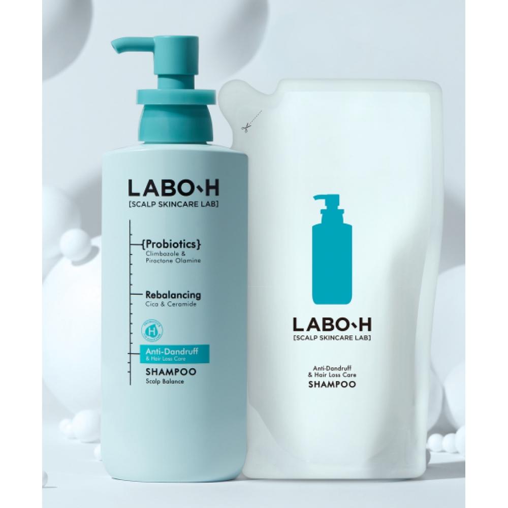 Labo H Dandruff Clinic Dandribs Exfoliation itcHing Scalp Care sHampoo Main Item+refill 400ml 2 Pack Plan none