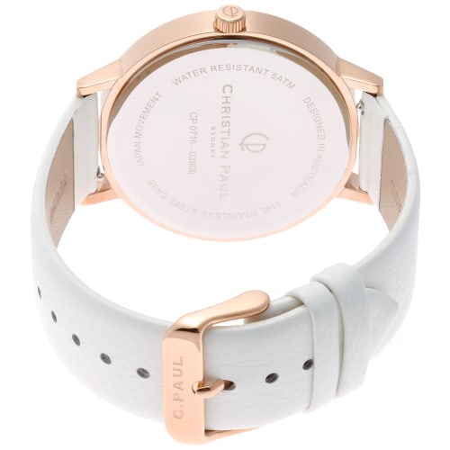 Christian Paul LUXE COLLECTION SW-03 White Watch