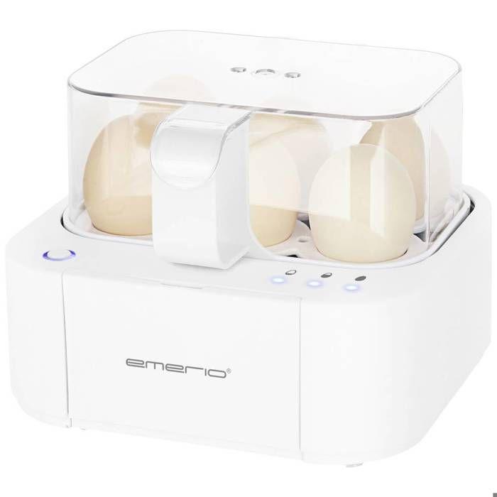 Cuiseur À Œufs - EMERIO - EB-115560.12 - 6 Œufs - Plastique Et Métal - Design Contemporain