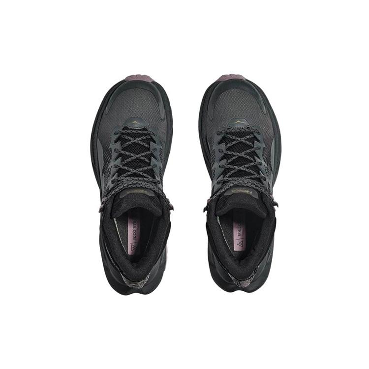(WMNS) HOKA ONE ONE Trail Code GORE-TEX 'Black Castlerock' Donna 1123166-BCSTL