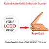 Customized Embossed Stamp Personalized Custom Book Embosser Seal Wedding Invitation Logo Customization Embossing Paper Stamps