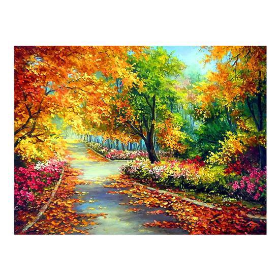5D DIY Diamond Painting Cross Stitch Pretty Wonderland Forest Full Drill Mosaic Embroidery Couple Room Wall Decor Craft Art