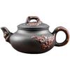 Yixing-Purple Clay Teapot and Teacup Set, Large Capacity, Clay Plum Blossom Pot, Kungfu Tea Set