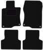 Black Velour Floor Mats For: Honda Accord VIII Sedan, Station Wagon, Tourer (2008-2015)
