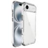 Priekš iPhone 17 Air Korpuss Pret skrāpējumiem TPU+PC Hibrīds Caurspīdīgs Telefona Vāciņš