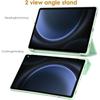 Coque + Verre Trempé - E.F.Connection - Samsung Galaxy Tab S10+/S9 Plus - Anti-Rayures - Vert