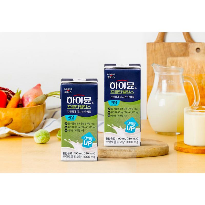 Hymune Protein Balance Low Sugar Drink, 190ml, 24 Units