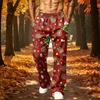 Men's Christmas Print Sweatpants Loose Fit Joggers with Pockets for Athletic Wear