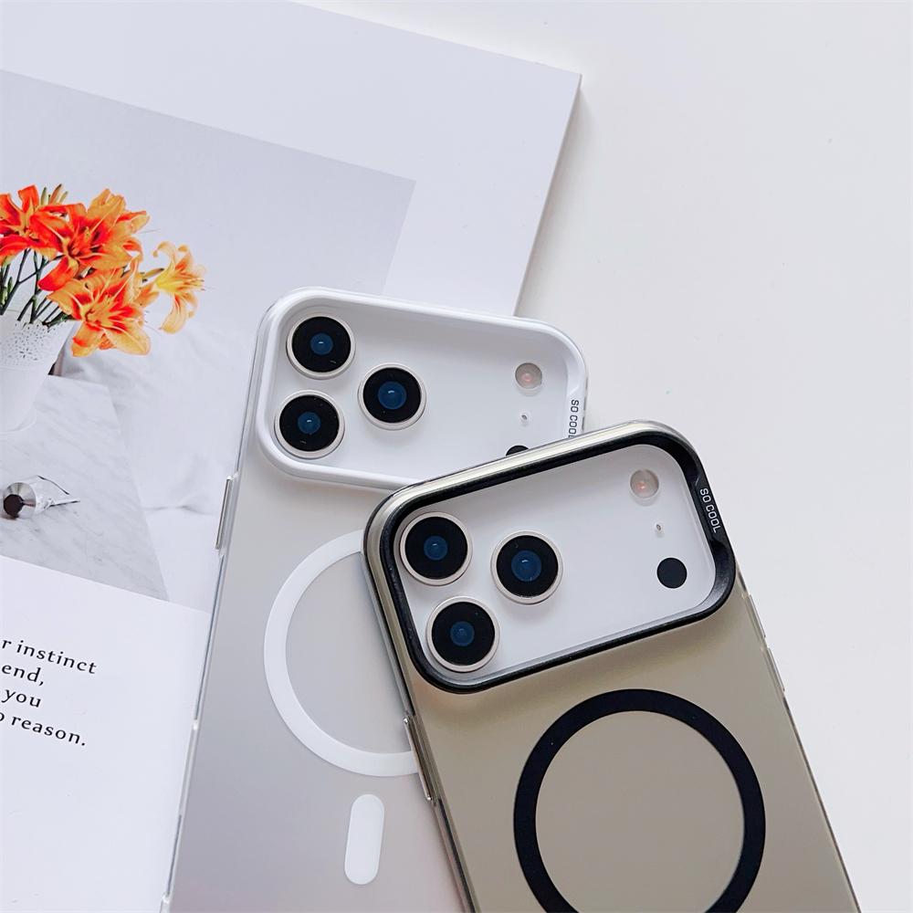 Luxury Candy Magnetic Wireless Charge for Magsafe Case for IPhone 17 Pro Max Air 16E 15 14 13 12 11 Pro Max Plus Shockproof Bumper Cover