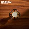 Dooroom Brass Furniture Handle Hook Gasket Rural Style Personalized Decoration Washer
