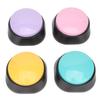 4Pcs Dog Buttons 30 Second Record Clear Sound Pet Training Buzzer for Communication Voice Recording