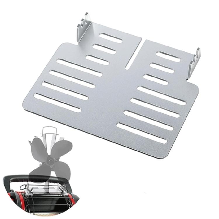 Supporto Ventola Stufa a Legna Leggero e Portatile Supporto Ventola Termica Portatile Scaffale Riscaldatore Antiscivolo per Uso Domestico e all'Aperto