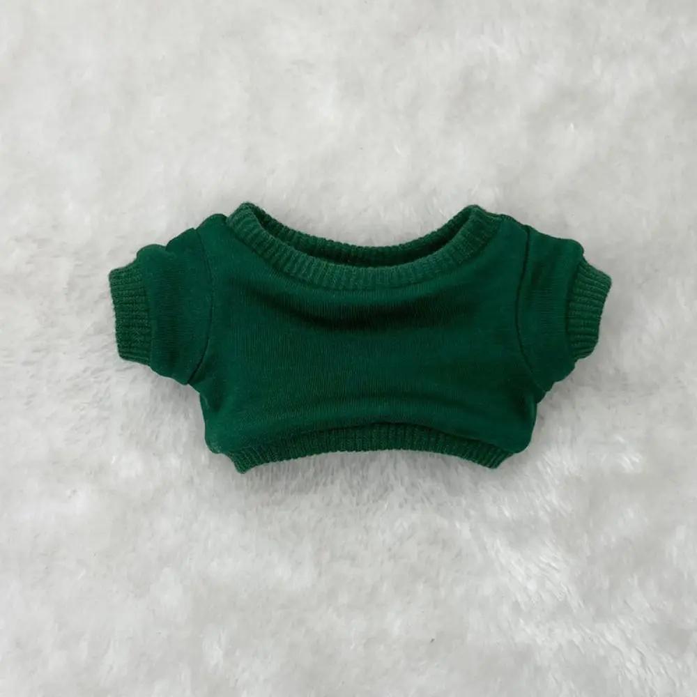 20Cm Doll Clothes Shirt Cotton Sweater Pants Solid Color No Attributes Doll Clothes Doll Accessories High Quality Diy Clothes