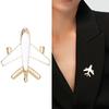 Accesorii de modă simple, șnur de corp, insignă cu broșă unisex email cu ulei pentru avioane creative